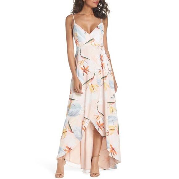 Show Me Your Mumu Meghan Wrap Dress - Pink Paradise Party NWT Size 3XL - Picture 1 of 10